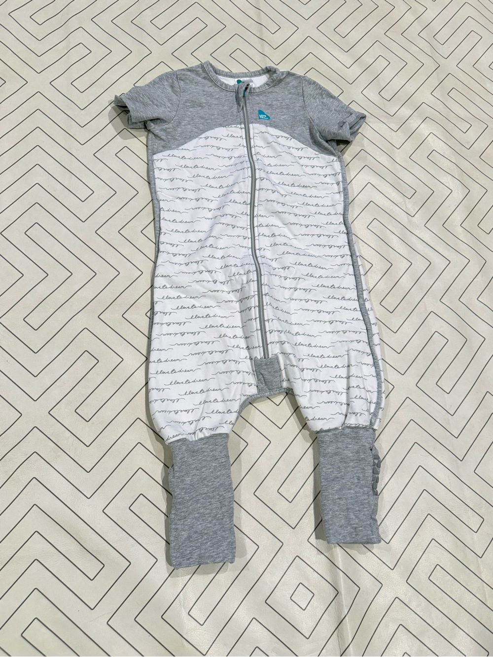 Love to Dream Gray & White Walker Sleep Sack